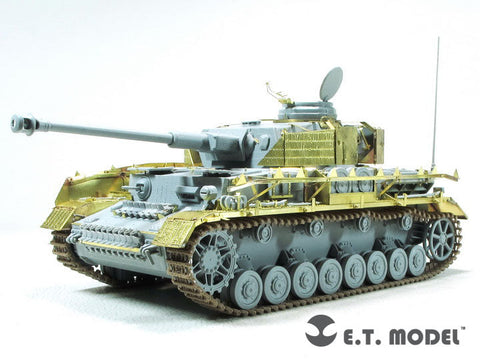 E.T.モデル E35-290 1/35 WWII ドイツIV号戦車 H型(中期型) w/ツェメリットシュルツェン(ドラゴン/スマートキット用)