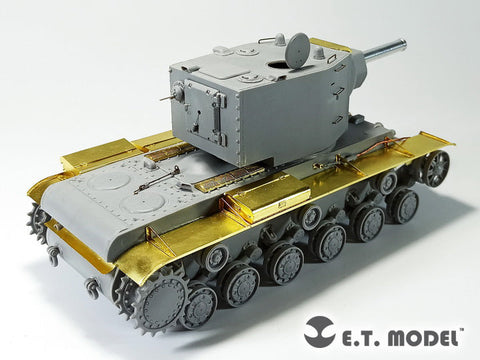 E.T.モデル E35-301 1/35 ロシア KV-2 重戦車 ベーシックセット(トランぺッター 用)