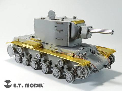 E.T.モデル E35-301 1/35 ロシア KV-2 重戦車 ベーシックセット(トランぺッター 用)