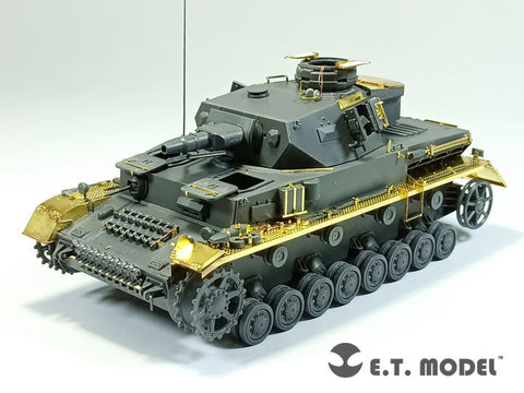 E.T.モデル E35-303 1/35 WWII ドイツ IV号戦車F型用ベーシックセット(タミヤ 35374用)