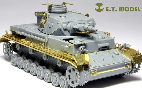 E.T.モデル E72-007 1/72 WWII ドイツ IV号戦車 F1型(ドラゴン 7321用)