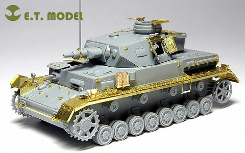 E.T.モデル E72-007 1/72 WWII ドイツ IV号戦車 F1型(ドラゴン 7321用)