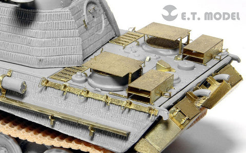 E.T.モデル E72-010 1/72 WWII ドイツ パンサー G 対空装甲(ドラゴン用)