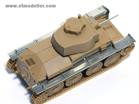 E.T.モデル EA35-002 1/35 WWII ドイツ 38(t)戦車B/E/F/G型 フェンダー(トライスターキット)