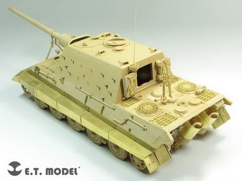 E.T.モデル EA35-094 1/35 WWII ドイツ 駆逐戦車 ヤークトタイガー フェンダー & サイドスカート(タミヤキット用)