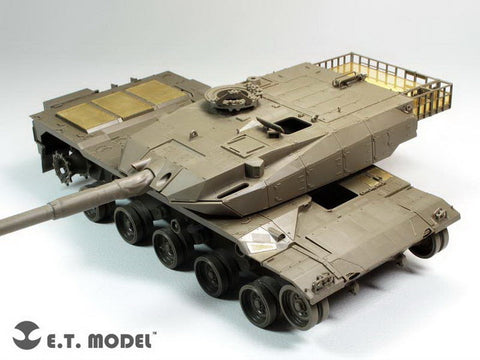 E.T.モデル EA35-096 1/35 陸上自衛隊 10式戦車 エンジン&タレットラック グリルセット(タミヤ 35329)