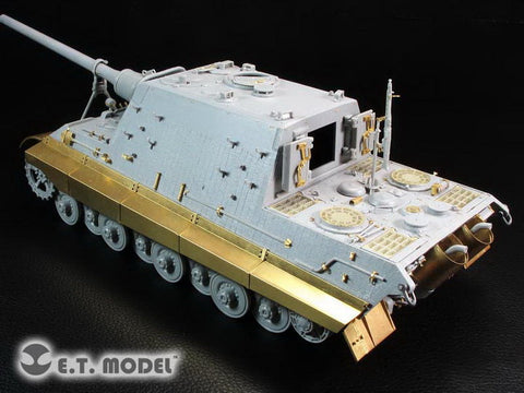 E.T.モデル EA35-097 1/35 WWII ドイツ 駆逐戦車 ヤークトタイガー フェンダー & サイドスカート(ドラゴン用)