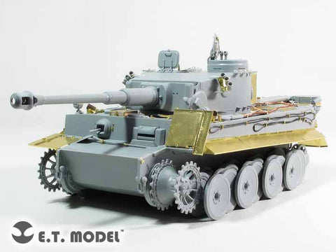 E.T.モデル EA35-109 1/35 WWII ドイツ タイガーI フェンダー & サイドスカート(初期型)(ドラゴン スマートキット用)