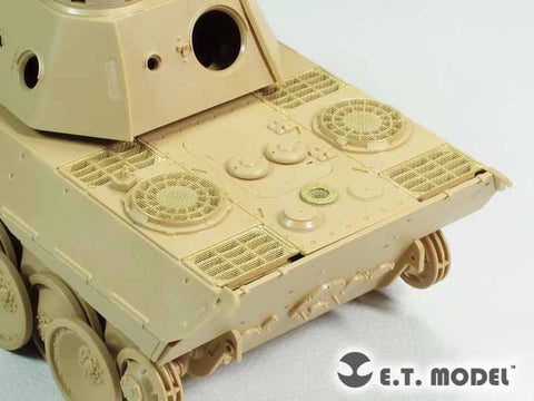 E.T.モデル EA35-112 1/35 WWII ドイツ パンサー D型 エンジングリルメッシュ(タミヤ 35345用)
