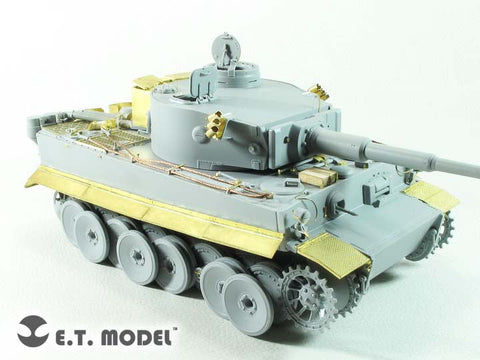 E.T.モデル EA35-116 1/35 WWII ドイツ タイガーI ”チュニジアンイニシャル”フェンダー & サイドスカート(ドラゴン スマートキット用)