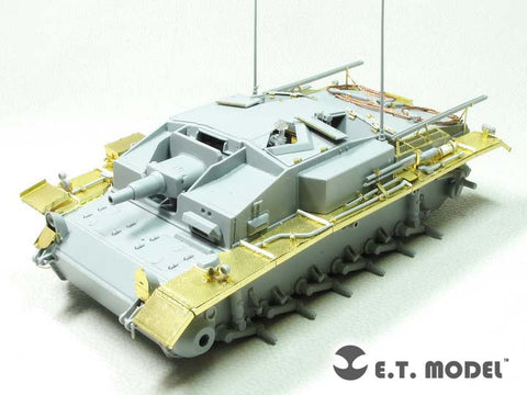 E.T.モデル EA35-118 1/35 WWII ドイツ III号突撃砲E型 フェンダー(ドラゴン スマートキット用)