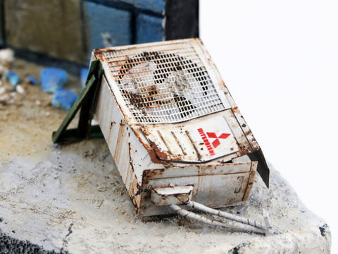 E.T.モデル EA35-122 1/35 民生 エアコン室外機(汎用)