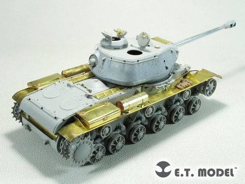 E.T.モデル EA35-124 1/35 WWIIソビエト/ロシア KV-85/KV-122重戦車用フェンダー(トランぺッターキット)
