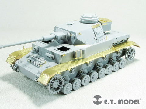 E.T.モデル EA35-126 1/35 ドイツ IV号戦車 H型 フェンダー(中期型)(ドラゴン スマートキット用)