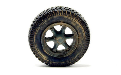 E.T.モデル ER35-006 1/35 WWII ドイツ Sd.Kfz.7 自重変形ロードホイール 3(ドラゴン/ TRUMPETER Kit用)