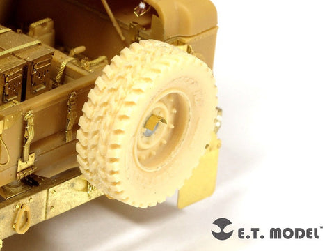 E.T.モデル ER35-015 1/35 アメリカ陸軍 ハンヴィー 自重変形ロードホイール(ブロンコ用)