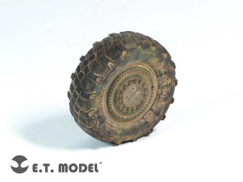 E.T.モデル ER35-024 1/35 現用ドイツ ボクサー 自重変形ロードホイール(ホビーボス Kit用)