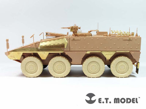 E.T.モデル ER35-024 1/35 現用ドイツ ボクサー 自重変形ロードホイール(ホビーボス Kit用)
