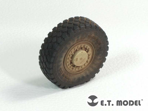 E.T.モデル ER35-030 1/35 現用 アメリカ M-ATV MRAP 自重変形ロードホイール(パンダモデル 35001用)