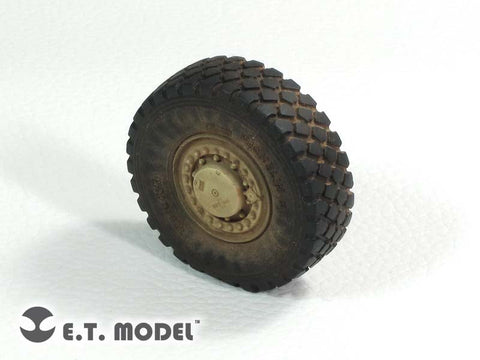 E.T.モデル ER35-030 1/35 現用 アメリカ M-ATV MRAP 自重変形ロードホイール(パンダモデル 35001用)