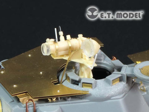 E.T.モデル ER35-035 1/35 WWII ドイツ 赤外線ナイトビジョンデバイス 赤外線ヘッドライト タイプ2(汎用)