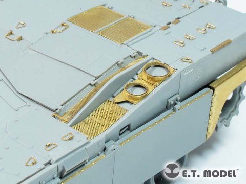 E.T.モデル ER35-052 1/35 現用 アメリカ海兵隊 M1A1 エイブラムス 延長排気管(汎用)