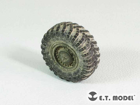E.T.モデル ER35-061 1/35 ソビエト ”エリブルース” スカッドB 自重変形ロードホイール(トランぺッター 01019用)