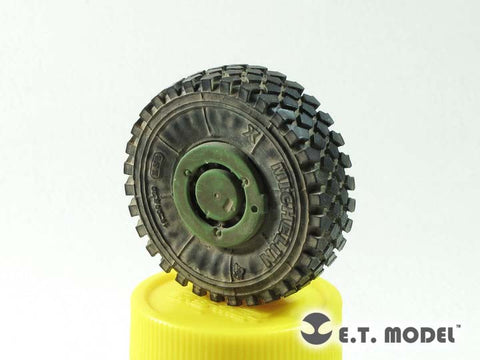 E.T.モデル ER35-063 1/35 現用 アメリカ MK.23 MTVRカーゴラック 自重変形ロードホイール(トランぺッターキット)