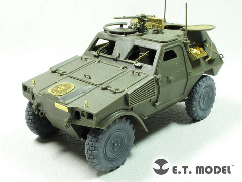 E.T.モデル ER35-068 1/35 フランス VBL 自重変形ロードホイール(ホビービス 83876用)