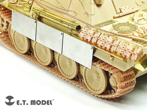 E.T.モデル P35-001 1/35 WWII ドイツ V号戦車 "パンサー" 後期型 可動履帯(3D Printed)(汎用)