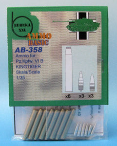 エウレカXXL AB-3508 8,8 cm 弾薬セット Kw.K.43用