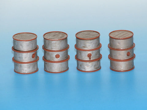 エウレカXXL E-012 1/35 ドイツ 200 l 燃料用ドラム缶セット #2