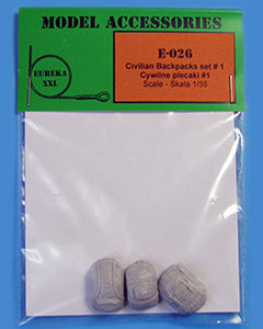エウレカXXL E-026 1/35 シビリアン バックパック セット #1