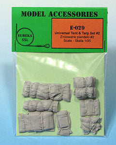エウレカXXL E-029 1/35 ユニバーサル テント・タープセット #2