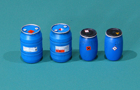 エウレカXXL E-039 1/35 プラスチック製 化学薬品保管 ドラム缶 セット#1