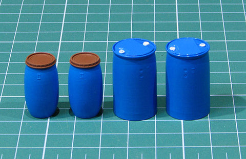 エウレカXXL E-040 1/35 プラスチック製 化学薬品保管 ドラム缶 セット#2