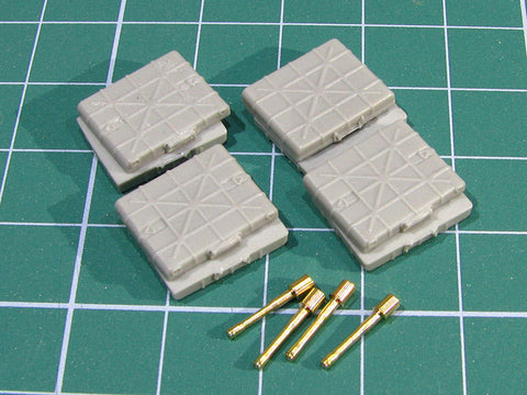 エウレカXXL E-046 1/35 ドイツ M24型柄付手榴弾 ケース付