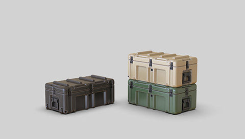 エウレカXXL E-073 1/35 現用 アメリカ陸軍 ペリカン FTLK-1 モバイルオフィス フットロッカー