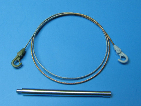 エウレカXXL ER-3538 1/35 97式 新砲塔 チハ戦車 牽引ワイヤー