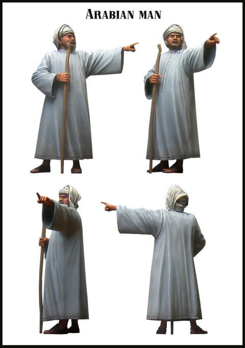 エボリューション EM-35052 1/35 アラビア人男性(1体)