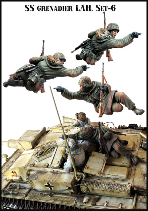 エボリューション EM-35066 1/35 WWII ドイツ武装SS LAH擲弾兵 (1体)