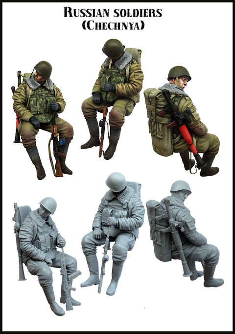 エボリューション EM-35126 1/35 現用 ロシアの兵士 チェチェン(1体)