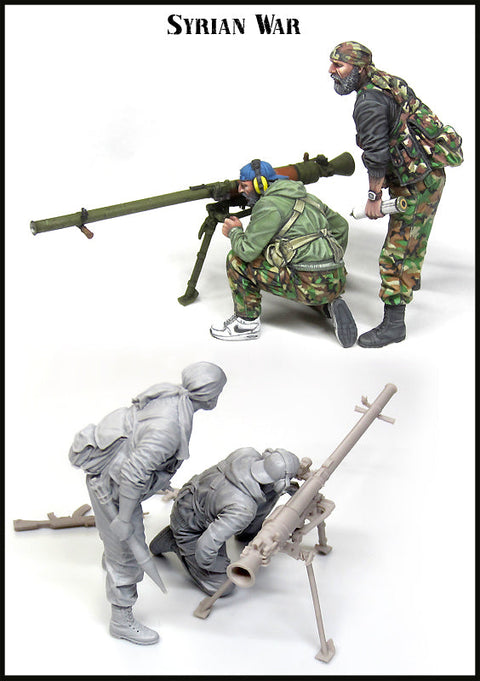 エボリューション EM-35167 1/35 現用 シリア戦争 シリア正規兵(2体)