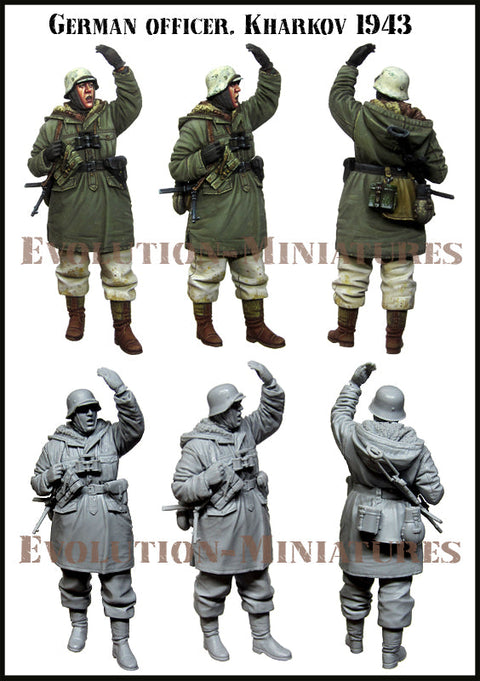 エボリューション EM-35202 1/35 WWII ドイツの将校 ハリコフ 1943(1)(1体)