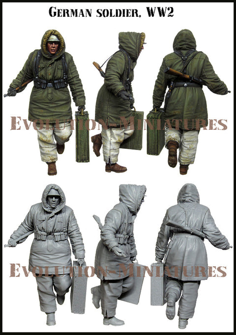 エボリューション EM-35213 1/35 WWII ドイツの兵士 ハリコフ 1943(9)(1体)