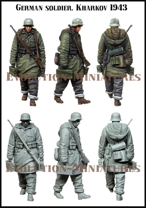エボリューション EM-35221 1/35 WWII ドイツの兵士 ハリコフ 1943(11)(1体)
