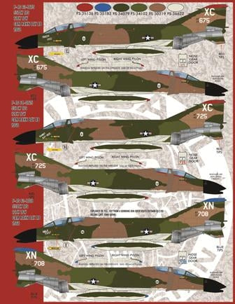 ファーボール 48-031 1/48 第12 TFWファントム、カムラン空軍基地