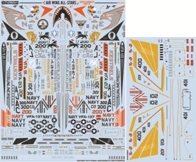 ファーボール 48-049 1/48 アメリカ海軍 エアウィングオールスターズ、 F / A-18E / Fスーパーホーネット、パート3