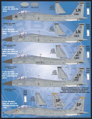 ファーボール 48-072 1/48 F-15A/C/D 在欧アメリカ空軍 新鋭イーグルス