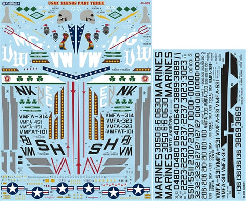 ファーボール 48-089 1/48 アメリカ海兵隊ライノス パート3